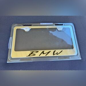 BMW license plate frame